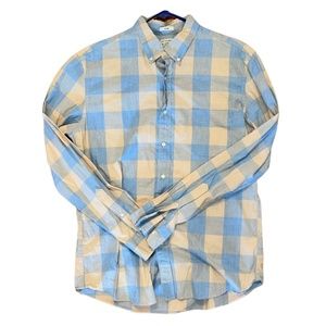 J. Crew Casual Button Down Stretch Wash Large